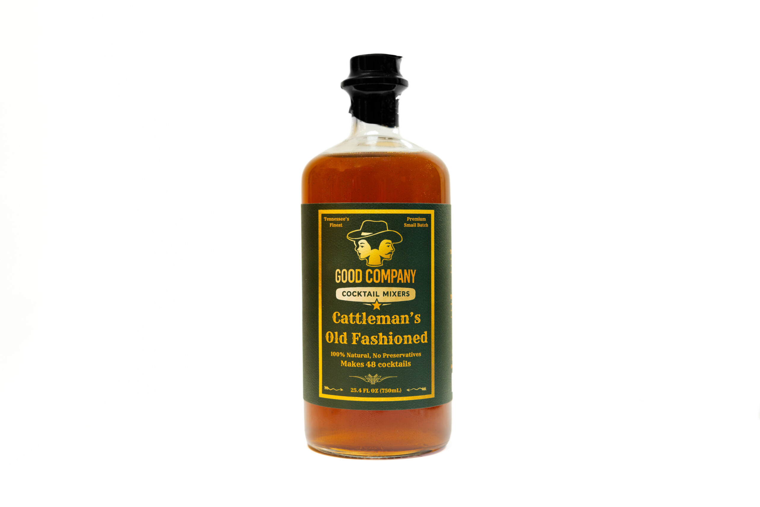 Good Company Cattleman's Old Fashioned cocktail mixer bottle